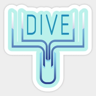 Dive Sticker